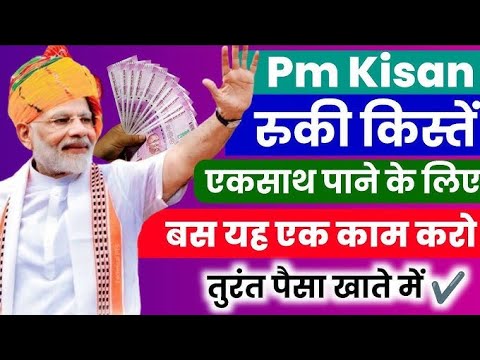 PM किसान सम्मान निधि योजना 2024-25 | नहीं आए PM Kisan Samman Nidhi के पैसे? अभी करें ये काम जल्दी