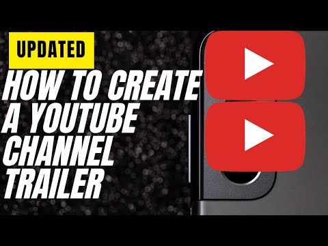 CREATE YOUR OWN YOUTUBE CHANNEL TRAILER TODAY!