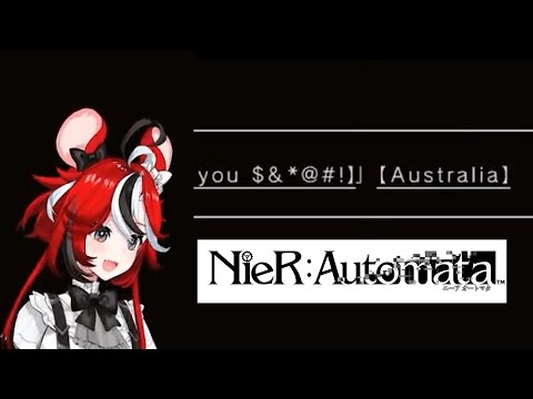 From crying so much she can't see to going FULL Aussie in the Nier Automata end credits【Hololive EN】