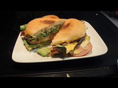 Delicious Mexican Torta ~~ Sandwich Texas style