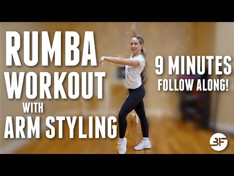 9 Minute Rumba Dance Workout with Arm Styling