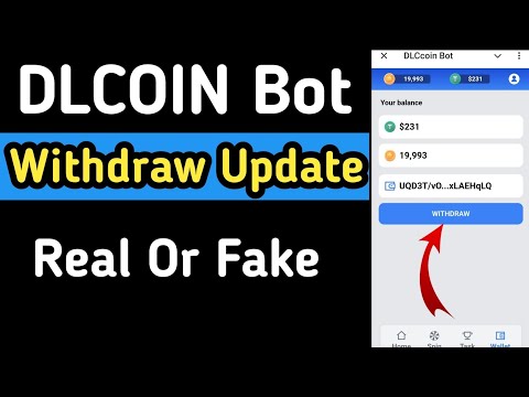 DL coin টাকা কিভাবে তুলব😱Dlcoin bot withdrawal 😘 Dlc coin bot telegram 😍 Dl coin bot new update