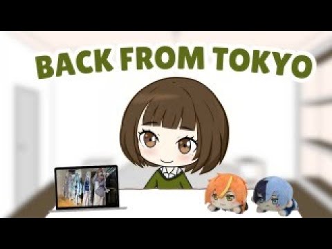 Chatting about my trip to Tokyo!