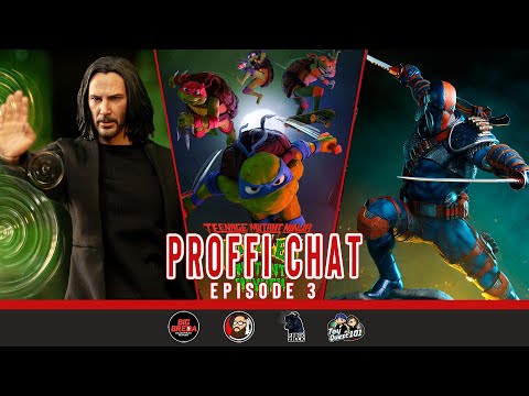 Proffi Chat Episode 3  | Hot Toys, Statues, & thoughts in TMNT Mutant Mayhem