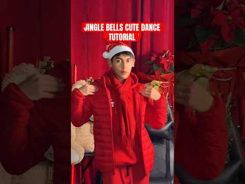 JINGLE BELLS CUTE DANCE TUTORIAL #shorts #christmasdance