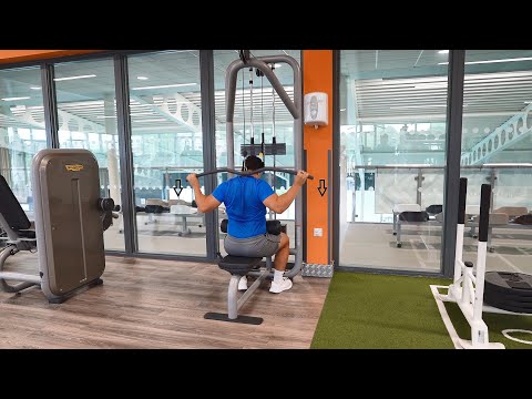 Lat Pull Down Behind The Neck | Machine | Strength and Conditioning Exercises