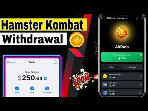 hamster kombat withdrawal process | how to withdrawal hamster kombat airdrop |