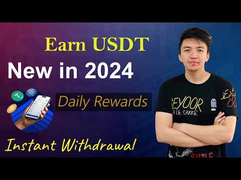 New USDT Earning Site 2024 | Earn Passive Income | USDT Site Instant Withdrawal