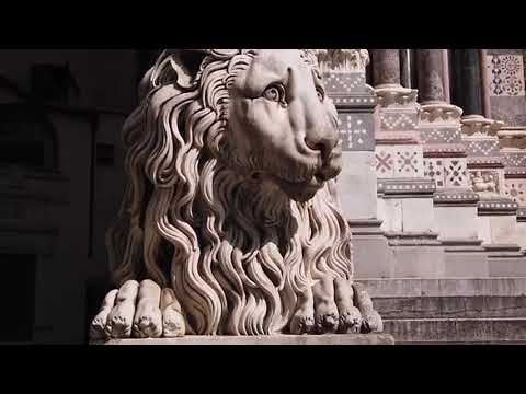 Lion Statue | Copyright Free Video Footage