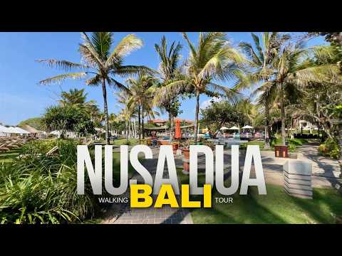 Explore NUSA DUA Bali 🇮🇩 WALKING tour 2024 Indonesia