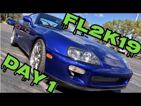 FL2K19 Day 1:  GTR Crash, 200mph traps, & more Supras than SIV!