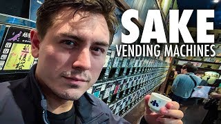 Japanese Sake Vending Machines Are Amazing