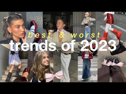 best and worst fashion trends of 2023 (i'm sorry)