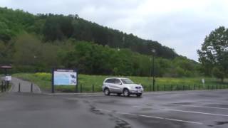 赤平市駅前～777段ズリ山駐車場～旧住友赤平炭砿立坑付近