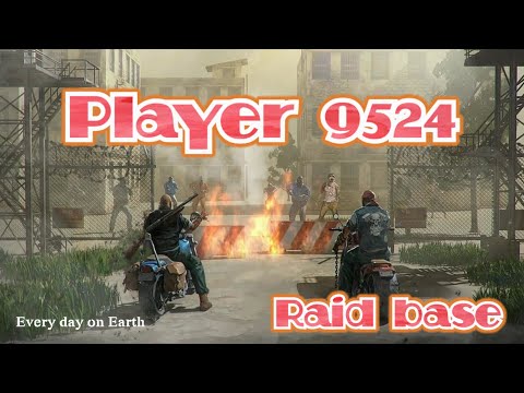 LDOE Player 9524 | Last day on earth | Raid base | 1.17.1 #ldoe9524 #raid9524