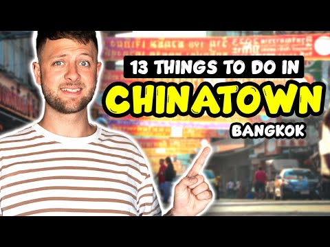 Top Things to do in Chinatown Bangkok | Thailand Travel Guide 2023 🇹🇭