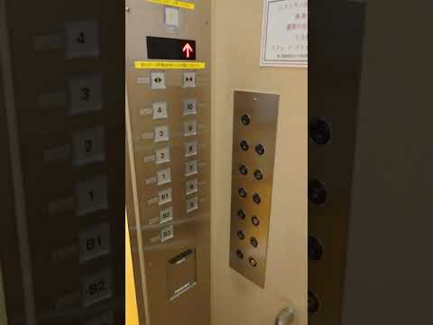 【カギがついてるエレベーター】高島屋立川店の東芝製エレベーターに乗ってみた【TOSHIBA　ELEVATOR】