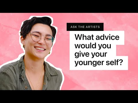 What advice would you give your younger self? Procreate Asks Artists