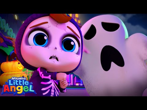 Let's Make Spooky Costumes for Halloween Carnival🦇🦇 | Little Angel And Friends Kid Songs