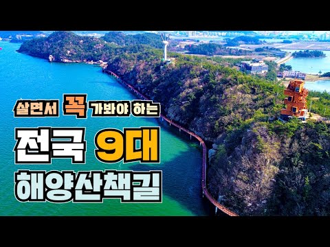 인생에 한 번쯤 꼭 가봐야 하는 전국 9대 바다산책길!  국내의 절경지만 뽑은 곳! 버킷리스트로 저장하세요!  #행남해안산책길 #초곡용굴촛대바위길 #이기대해안산책로 외