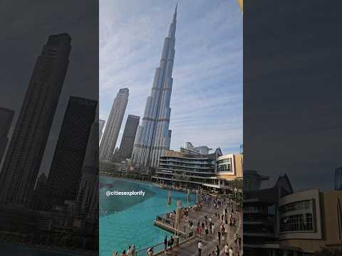 Dubai Burj Khalifa | World Tallet Building #shorts #dubai #viral #burjkhalifa #travel