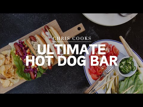 How to Set Up the Ultimate Hot Dog Bar