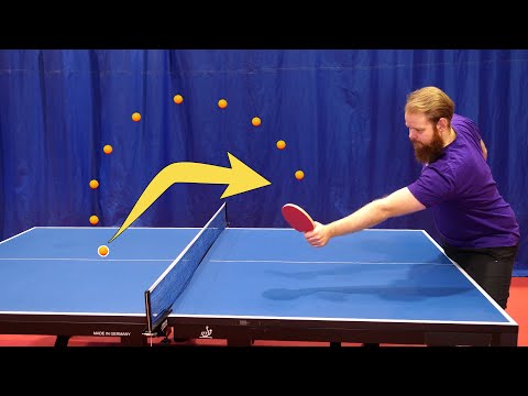 Play Ping Pong Against Yourself (backspin)