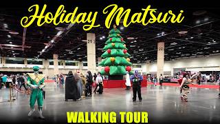 Holiday Matsuri 2024 Full Walkthrough - Florida Anime Christmas Show Floor walkthrough