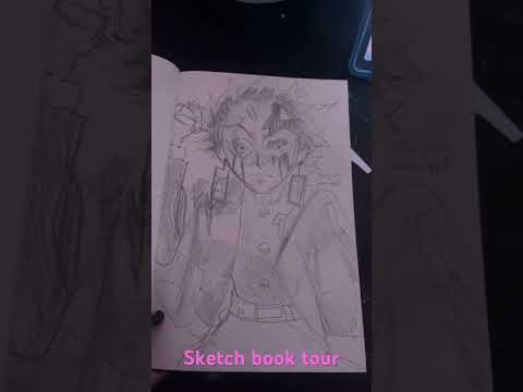 #art #hazbinhotelcomic #animedrawing #sketchbook #tour #sketchbooktour #anime #shorts #korosensei