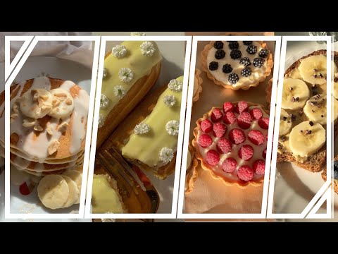 Aesthetic desserts💕💫(Thaank youu sooo much for 80 subs, you made me happy💛🌿)