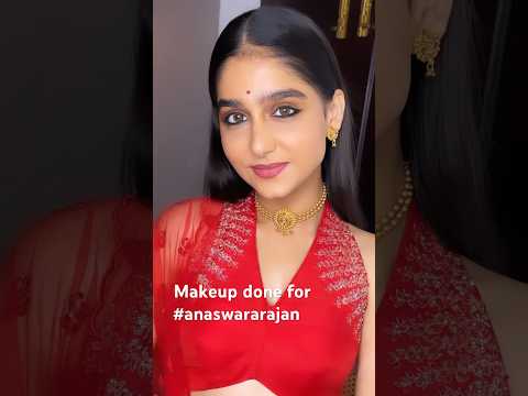 Makeup done for #anaswara_rajan ❤️#anaswararajan #makeupartistdubai #makeupartistkerala