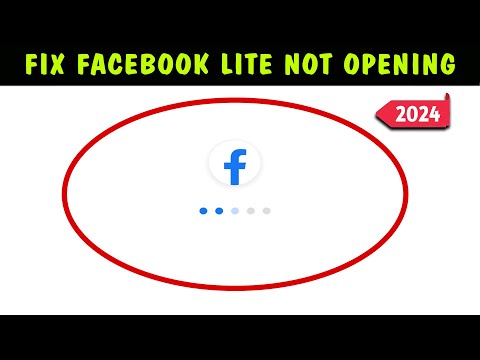 Fix Facebook Lite is Not Opening 2024 || Facebook Lite not opening issue