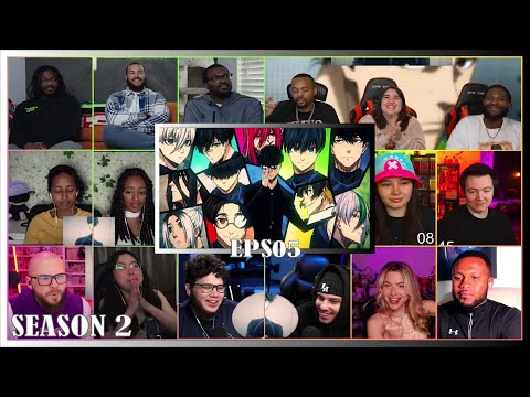 Blue Lock Season 2 Episode 5 Reaction Mashup | ブルーロック