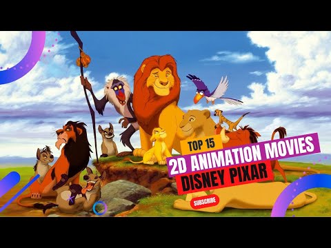 Top 15 2D Animation Movies by Disney Pixar | Must watch list 2023 | Best Pixar animated movies