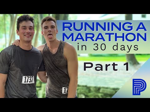 Running a Marathon in 30 Days VLOG Part 1 | PRIDEFIT