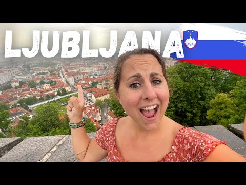 LJUBLJANA, SLOVENIA: Our new favorite city in Europe! (Ljubljana walking tour)