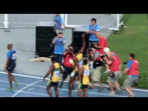 現地生映像！2011 世界陸上テグ大会　4×100mリレー決勝