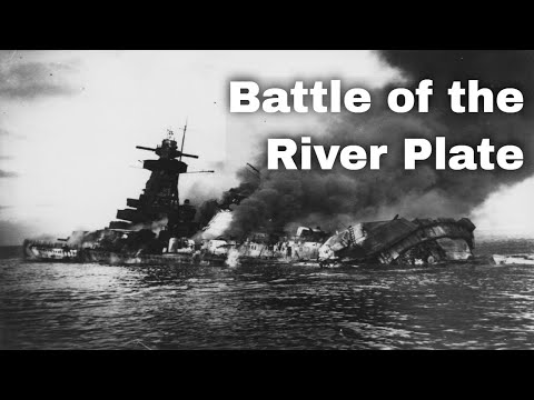 13th December 1939: Battle of the River Plate takes place off as the first major naval battle of WW2