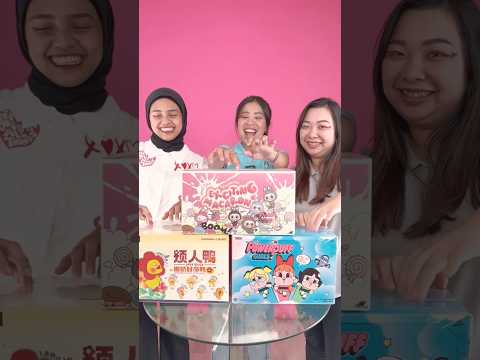 Unboxing Labubu, Upset Duck, Cry Baby The Powerpuff Girls