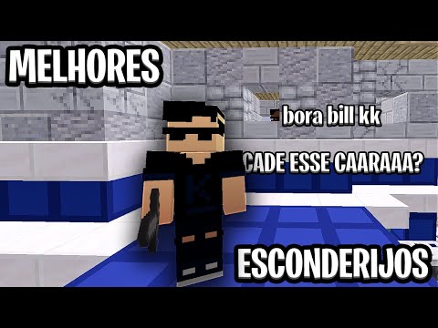 Os MELHORES ESCONDERIJOS e PASSAGENS SECRETAS do BEDWARS - [MUSH]