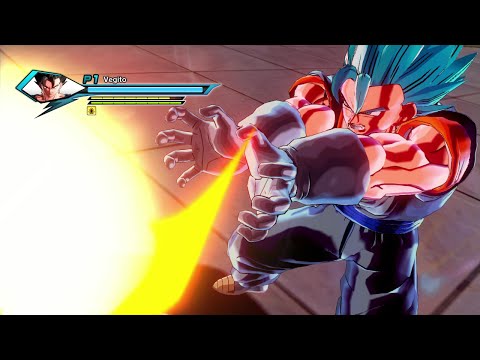 Vegito Super Saiyan Blue VS Broly - Dragon Ball Xenoverse Mod