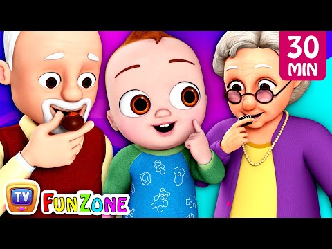 Johny Johny Yes Papa – Grandparents Version + More ChuChu TV Funzone Nursery Rhymes & Toddler Videos