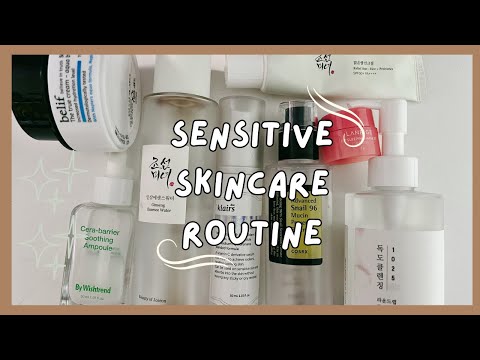 Skincare Routine for Troubled and Sensitive Skin ✨🦋