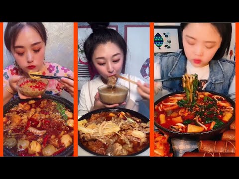 면치기면먹방 모음불닭볶음면 먹방 | Spicy Chicken Noodle Eating | Ep18