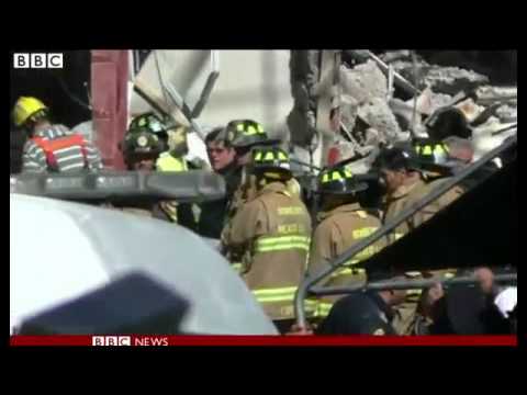 BBC News   Gas explosion at Mexican maternity hospital