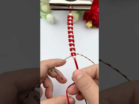 You will learn it after watching it. Simple braiding bracelet tutorial. Hand-woven zero-based te