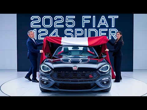 The All-New 2025 Fiat 124 Spider: Stunning Looks, Powerful Performance