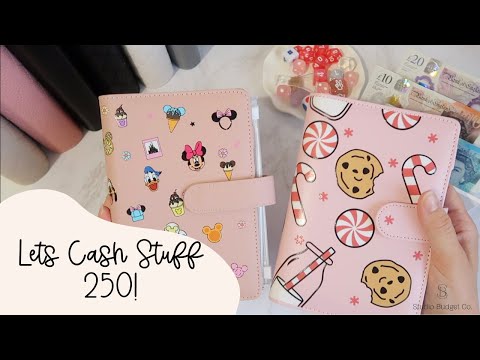 Cash Stuff £250 With Me! | Uk Cash Stuffing & Savings Challenges