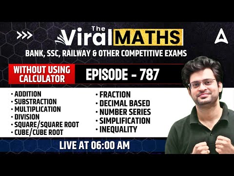 Viral Maths for Bank Exams | Simplification & No. Series Inequality | Arithmetic & DI by Navneet Sir