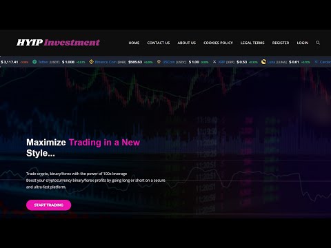 Crypto HYIP Investment Platform